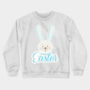 Cute Bunny Ears Happy Easter Egg Hunt Abstract For Boy Crewneck Sweatshirt